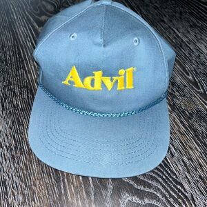 Blue Cap with Yellow Logo